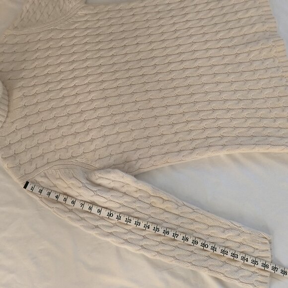 L.L. BEAN Cable Knit Turtleneck Dress Size 3X - Picture 8 of 9